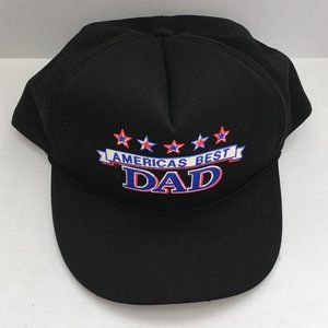 VTG snapback hat  Americas best DAD graphics front